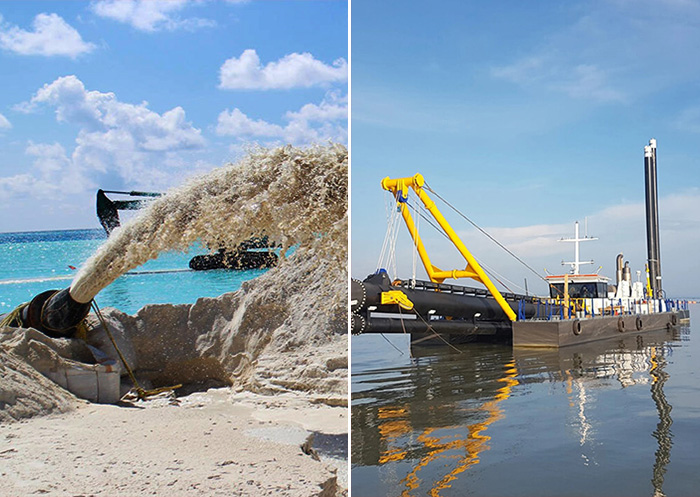 Jet Susction Dredger/Drogering Application